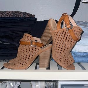 Joes jeans open toe bootie